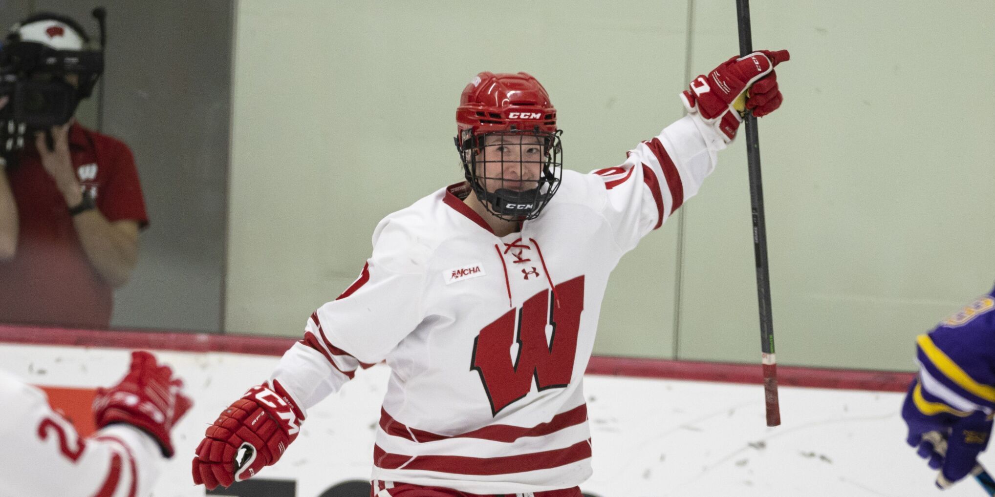 Senior day belongs to Wisconsin's seniors, and Delaney Drake plays a starring role